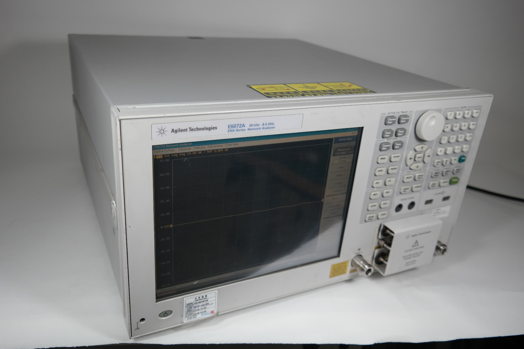 Agilent/Network Analyzer/E5072A/285/008/1E5